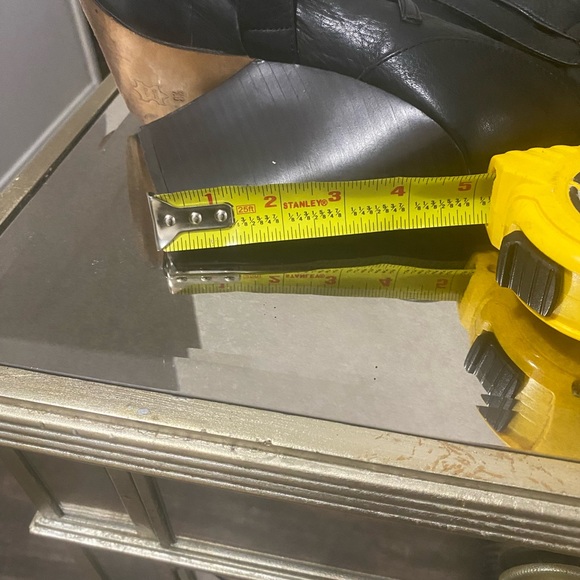 Dolce Vita Wedge Buckled Ankle Booties in Leather size 8.5 - Picture 4 of 4